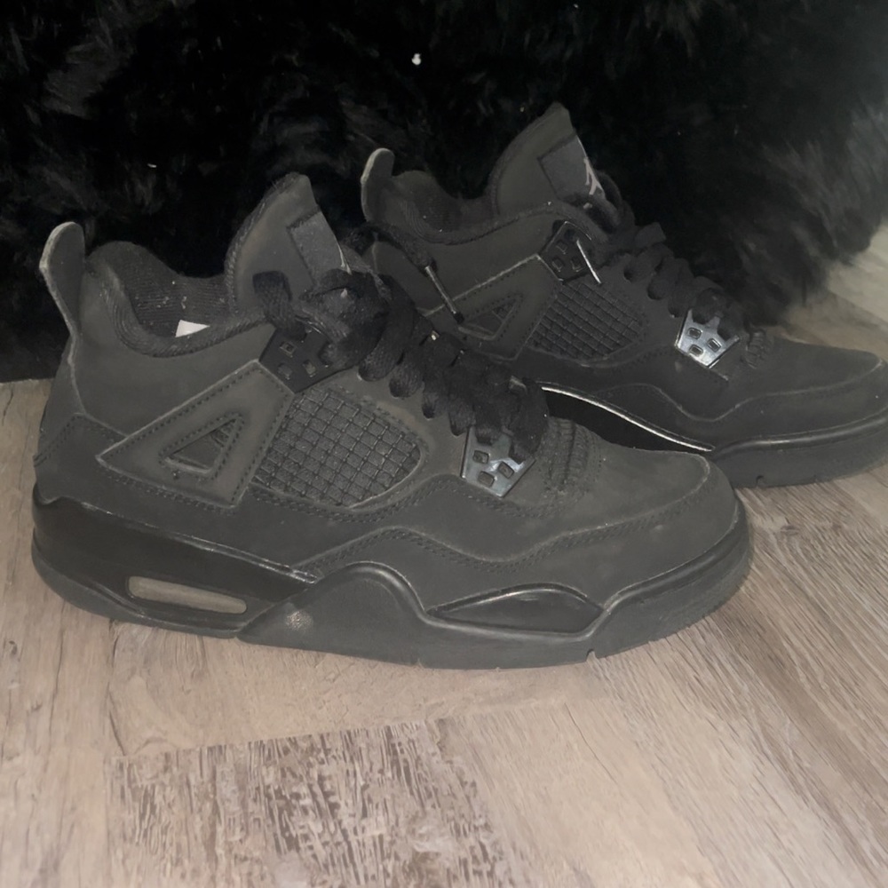 Jordan 4 retro black cat shoes